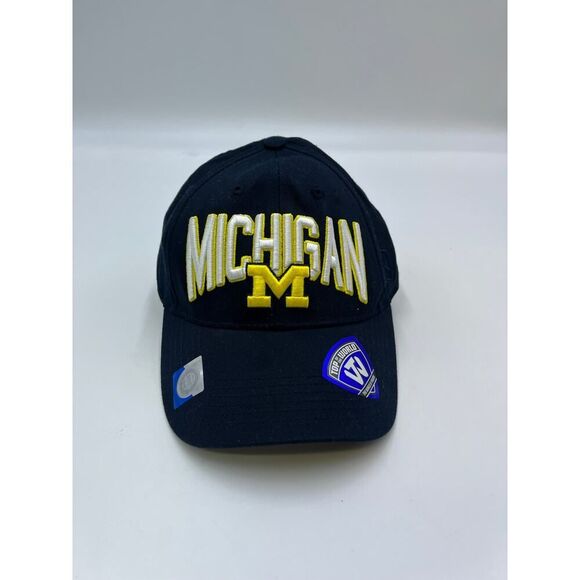 90s University of Michigan "Top of the World" snapback Hat Cap - Picture 1 of 6